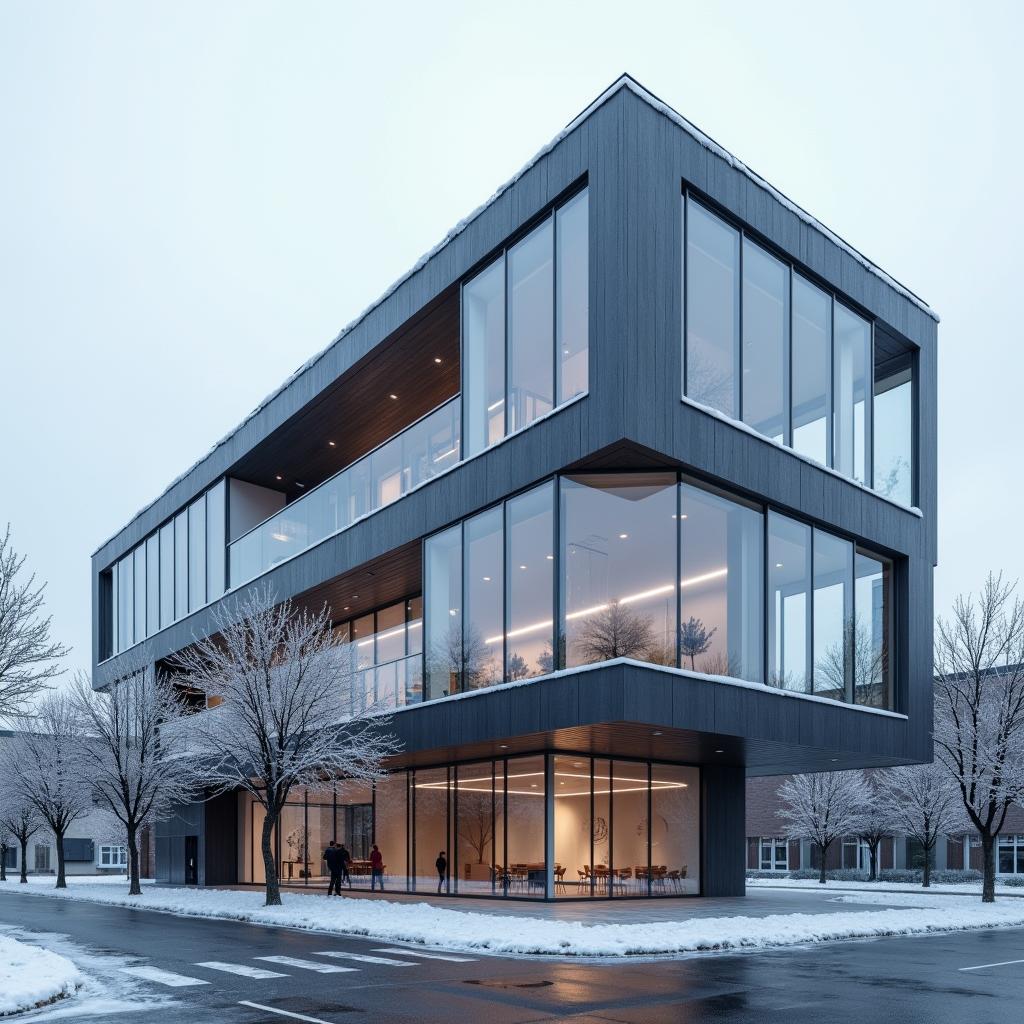 Modern architectural detail